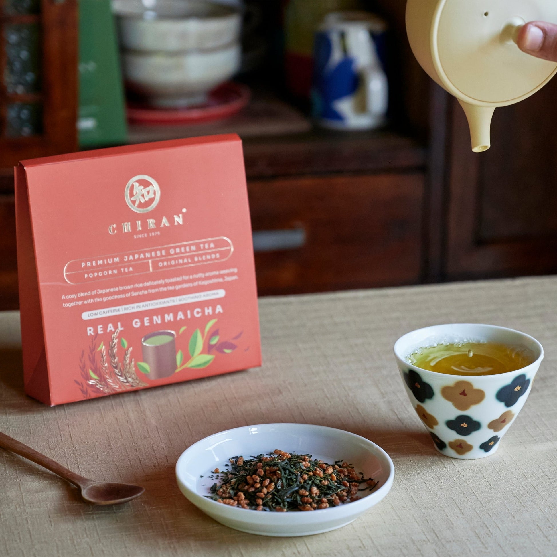 Kitchen Chiran Japanese Genmaicha Loose Leaf Tea